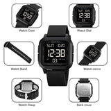 SKMEI Sport Digital Watch LED Men's Watches Chrono Electronic Wristwatch Waterproof Countdown Clock Fashion Reloj Hombre