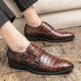 2023 Italian Dress Shoes Men Wedding Party Shoes High Quality Casual Loafer Male Designer Flat Shoes Zapatos Hombre Plus Size 47