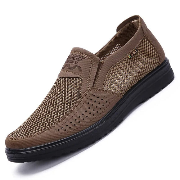 Mesh Breathable Slip-On Shoes for Men Men's Sneakers Male Loafers Tennis 38-48 Soft Lightweight Flats Summer Man Casual Fashion