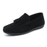 Genuine Leather Suede Shoes for Boys Dress Children Shoes Loafers Child Peas Shoes School Style Kids Shoes Boy Moccasins