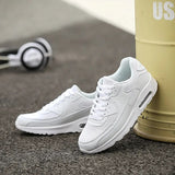 Men's Sneakers Fashion White Women and Men Air Shoes Platform Black Couple Flats Sport Tenis Masculino  Zapatos De Hombre