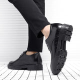 Inner Height Increasing Men's Leather Formal Shoes 10cm Thick Bottom 8cm Men Wedding Groom Casual Shoes Hidden Heel