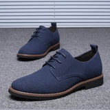 Men Oxfords Suede Leather Dress Shoes Men Casual Shoes Sneakers Luxury Brand Moccasins Loafers Men Classic Flats derby shoes