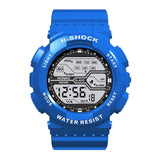 Fashion Waterproof Men's Boy Lcd Digital Stopwatch Date Rubber Sport Wrist Watch Relogio Masculino Curren Watch Men 2023