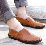Fashion Moccasins for Men Loafers Genuine Leather Men Slip on Shoes Casual Shoes  Men Driving Boats Men Shoes Big Size