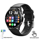 LIGE New GT3 Pro AMOLED Smart Watch Men Custom Dial Answer Call Sport Fitness Tracker Men Waterproof Smartwatch For Android IOS