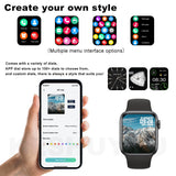 2024 Smart Watch S9 Music Sleep Monitoring Sports Modes  BT Call 2.19 HD Large Screen Smartwatch For IOS Android Women Men