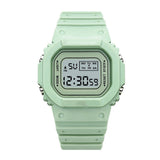 UTHAI CE117 Leisure Electronic Watch Multicolor Sports Electronic Watch For Boys And Girls Square Watch For Teenagers