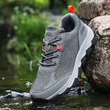 New Non-slip Wear Resistant Breathable Splashproof Climbing Men Sneaker Hunting Mountain Shoes Men‘s Outdoor Hiking Shoes