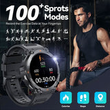Original Rugged Smart Watch Men For Android Xiaomi Ios Sports Watches 1.39'' Bluetooth Call Waterproof Smartwatch Military 2023