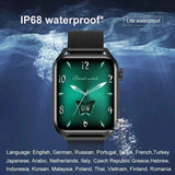 2023 AMOLED smart watch NFC men women 1.78inch HD Always-on display dial Bluetooth calling message display waterproof smartwatch