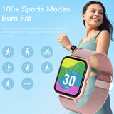 2023 New Bluetooth Call Smart Watch Women Watch Fitness Tracker Waterproof Sport Smart Clock Fashion Ladies Men Smartwatch Woman