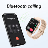 Ainuevo Y20GT Bluetooth Call Smart Watch 1.7"HD Display 28+ Sport Modes Waterproof IP67 Fitness Tracker Smartwatch for women men