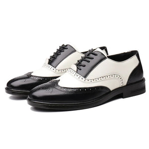 2023 Luxury Men Formal Business Brogue Shoes Men's Dress Shoes Casual Leather Shoes Male Oxford Shoes for Men Designer Shoes