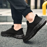 Men Shoes Breathable Mens Causal Shoes Lightweight Large Size Sneakers Comfortable Tenis Luxury Shoes Non-slip Vulcanize Shoes