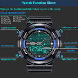 Men Electronic Watch Watches Sports Watch For Men New Automatic Men's Watches Waterproof Free Shipping Wholesale Reloj Hombre