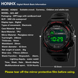 2022 New Waterproof Watches Luxury Mens Led Digital Watch Date Sport Watch For Men High Quality Outdoor Electronic Wristwatches