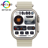 2023 Hello Watch 3 Smart Watch Ultra 4GB ROM Series 8 49mm Compass Bluetooth Call Heart Rate Monitor IWO Men Women HD Smartwatch