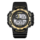 UTHAI CA08 Men's Watch Fashion Sports Electronic Wristwatch Large dial Multifunctional 30M Waterproof Clock Male's Bracelet