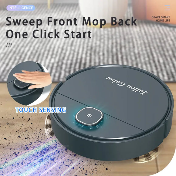 New Smart Sweeping and Mop Robot Vacuum Cleaner Dry and Wet Mopping Rechargeable Robot Home Appliance with Humidifying Spray