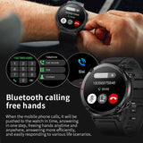 LIGE Bluetooth Call Men Smart Watch 600 mAh Large Battery 1.6 inch 400*400 HD Screen IP68 Waterproof Smartwatch Sport Bracelet