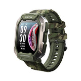 C20 Military Smart Watch Men Carbon Black Ultra Army Outdoor IP68 5ATM Waterproof Heart Rate Blood Oxygen Satm Smartwatch 2023