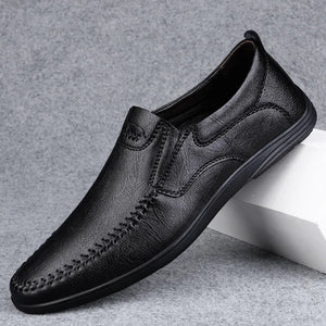 Brand Men Shoes Casual Italian Loafers Men Breathable Office Shoes Men Designer Slip On Driving Shoes Moccasins Plus Size 38-46