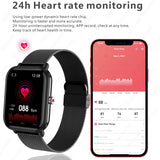 2023 New Smart Watch Men Blood Oxygen Monitoring Sports Fitness Watch Man Woman Body Temperature Monitor Smart Watch For Xiaomi