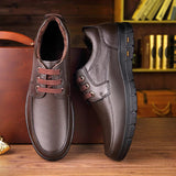 2023 Men Casual Shoes Leather Men Business Men's Oxford Shoes Breathable Dress Shoes Moccasins Loafers zapatillas hombre