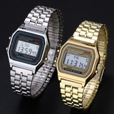 F91W Digital Women Mens Watches Bracelet Wrist Watch Luxury Stainless Steel Link Band Business Digital Wristwatches Wrist Watch