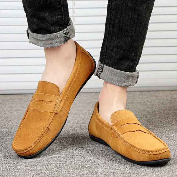 Spring Summer Hot Sell Moccasins Men High Quality Leather Loafers Genuine Leather Shoes Men Flats Lightweight Driving Shoes
