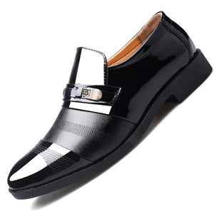 Dress Shoe for Men Formal Shoes Leather Loafers Wedding Original Fomer Classic Men's Shoes Casual Plus Size Business Loafers