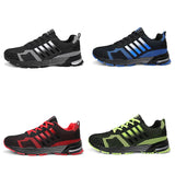 Mens Shock Absorption Outdoor Leisure Sports Shoes Man Lightweight Hiking Cross-country Shoes Male Gym Training Sneakers