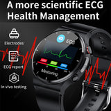 New ECG+PPG Health Smart Watches Men Heart Rate Blood Pressure Fitness Tracker IP68 Waterproof Smartwatch For Android ios Phone