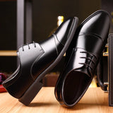 Flat / 6CM Genuine Leather Men Formal Elevator Shoes Wedding Business Height Increase Lift Shoes Invisible Summer Hollow Wedding