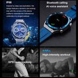 New Smart Watch Men NFC ECG+PPG Bluetooth Call GPS Motion Tracker Compass Bracelet Business Smartwatch For Huawei Watch Ultimate