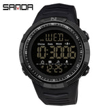 SANDA 6014 New Fashion Military Men's 50M Waterproof Sports Watch for Male LED Electronic Digital Wristwatches Relogio Masculino