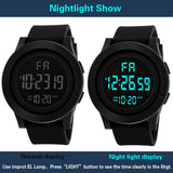 Luxury Watches Mens Honhx Mens Led Digital Display Watch Date Sport Women Outdoor Electronic Watch Free Shipping Reloj Mujer