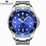 FNGEEN Mens 2023 Casual Mechanica Watch Fashion Luxury Military New Automatic Wristwatch Waterproof Men Calendar Date Clocks
