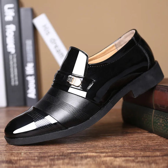 Dress Shoe for Men Formal Shoes Leather Loafers Wedding Original Fomer Classic Men's Shoes Casual Plus Size Business Loafers