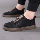 Italian Genuine Leather Casual Shoes Men's Lace Up Oxford Shoes Outdoor Jogging Shoes Office Men's Dress Shoes Sneakers 2023 Man