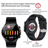 2023 New Laser Treatment Three High Smart Watch Men ECG PPG Heart Rate Blood Pressure Health Tracker SmartWatch For Huawei IOS