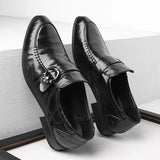 Men Dress Shoes Patent Leather Brogue Shoes for Male Formal Wedding Party Office Shoes Men Oxfords Business Shoes