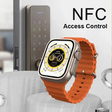 2023 NEW Smart Watch Ultra Series 8 NFC Men Women Smartwatch WirelessCharge Bluetooth Call Fitness Bracelet IOS Android Sport