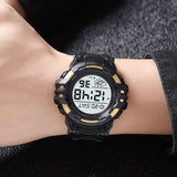 SKMEI 2003 Fashion Military Mens Watch Countdown Date Alarm Clock Waterproof LED Electronic Sport Men Wristwatches reloj hombre