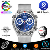2023 New NFC ECG PPG Bluetooth Call Smartwatch GPS Tracker Motion Bracelet Fitness For Huawei Watches Ultimate Smart Watch Men