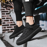 2023 Autumn New Men Shoes Brown/Black Men's Sneakers Chunky Men Shoes Heighten Fashion Casual Plus Size Zapatillas Tennis Shoes