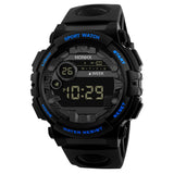 Cool Luminous Men Sport Watch High-end Silicone Strap Military Wrist Watch Led Calendar Waterproof Digital Watch Reloj De Hombre