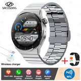 2023New AMOLED Smart Watch Men NFC Custom Dial GT3 Pro Watches Heart Rate Bluetooth Call Waterproof Smartwatch For Huawei xiaomi