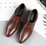 Formal Men's Shoes Elegant Mens Dress Casual Leather Men Loafers Luxury Brands 2023 Wedding Office Original Man Classic Shoes